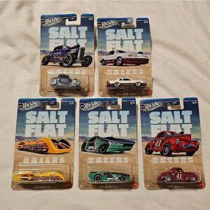 HotWheels Salt Flat Full Set Of 5